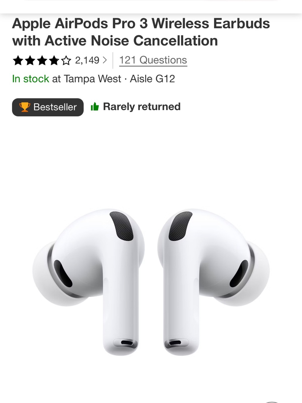 Air pods pro 3